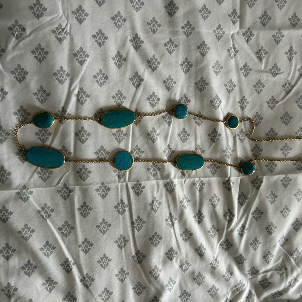 Turquoise Stone Necklace
